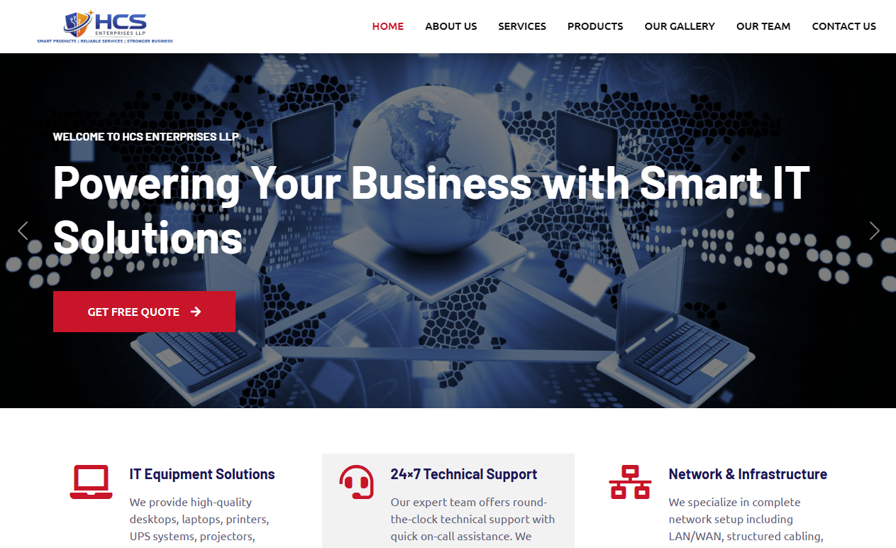 Mauli Website Preview